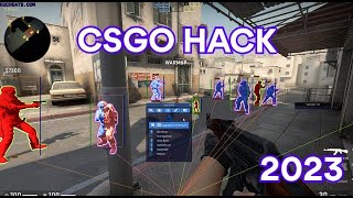 BEST Free CSGO Cheat Has UPDATED For 2023  CSGO Aimbot Wallhack ESP [upl. by Ettezoj201]