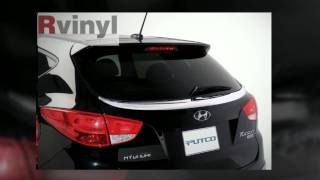 Putco Chrome Hyundai Tucson IX Spoiler Lip Cover [upl. by Gerdeen874]