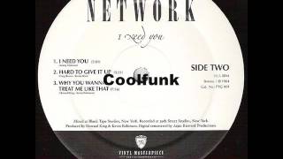 Network  Why You Wanna Treat Me Like That Funk 1984 [upl. by Corissa]