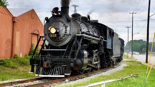 Tennessee Valley Steam Trains Southern Railway 4501 and 630 [upl. by Egap]