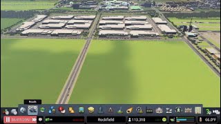 Cities Skylines Gameplay 19 Expanding the warehouse district [upl. by Eniaj]