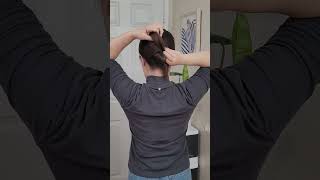 Claw clip tutorial for long hairhairstyle hairtok hairtutorial easyhairstyle clawcliphairstyle [upl. by Kepner741]