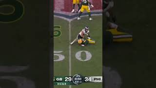 Zack Baun gets the GAMECLINCHING SACK for the Birds 🦅🔥 I Eagles vs Packers Highlights [upl. by Kiernan]