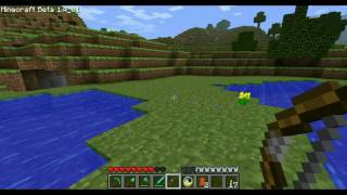 Minecraft Beta 14  Beginners Guide4 FoodampFarming clockampbow [upl. by Vidal943]