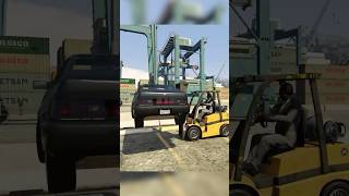 How To Lift Up Cars With A Forklift gta5 gtav gtaonline  DarkViperAU [upl. by Becki]