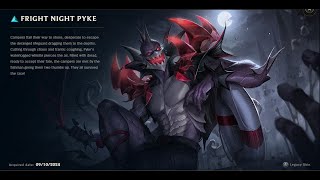 FRIGHT NIGHT PYKE SKIN SPOTLIGHT09162024 [upl. by Lorant]