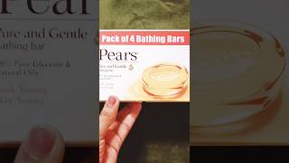 Pears soap review pure and Gentle bathing bar 98 pure Glycerine amp Natural oil skincare ytshorts [upl. by Tiny]