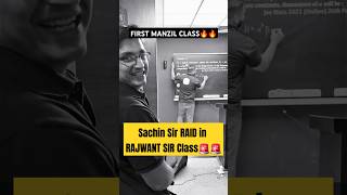 Sachin Sir Raid in Rajwant Sir Class🚨🚨 jeewallah shorts pw physicswallah [upl. by Cavuoto]