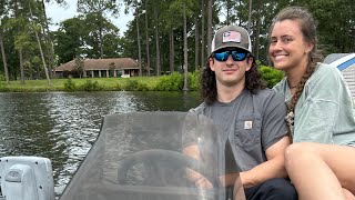 WALKING PARAPLEGIC goes fishing with his wife [upl. by Yffat]