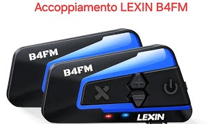 Come accoppiare interfono moto LEXIN B4FM [upl. by Kapor]