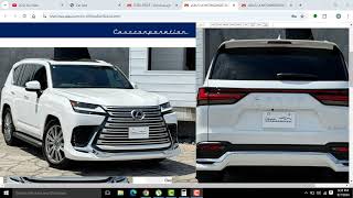 Lexus LX570 Price Pakistan 2024 l CustomDuty l Newshape 3500cc l HowToImportfromJapanAuction Costing [upl. by Animlehliw732]