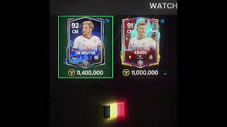 KDB x Kroos☠️ eafc25 fifa eafc24 eafcmobile fifamobile fifa shorts [upl. by Ynnor]