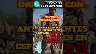 EJÉRCITO ESPAÑOL PARA EXTRANJEROS oposicionesmilitares militar fuerzasarmadas [upl. by Jeggar]