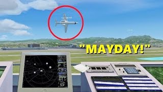 TROLLING as an Air Traffic Controller PART 2  Flight Sim X Multiplayer [upl. by Ikciv]