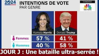 Trump Harris et l’avenir de l’Amérique  Qui va gagner [upl. by Enhpad]