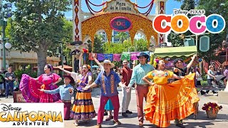 A MUSICAL CELEBRATION OF COCO AT DISNEYLAND CALIFORNIA ADVENTURE 2024 [upl. by Roer]