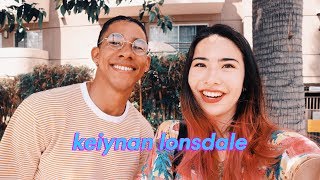 KEIYNAN LONSDALE Interview coming out Love Simon anxiety music mixed race [upl. by Tteirrah]