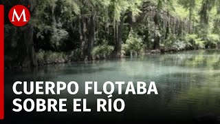 Localizan cuerpo de hombre sin vida sobre el río Ramos en Cadereyta NL [upl. by Atika]