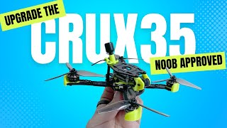 Fix the CRUX35 HD’s biggest problem  The Great Discus  Sub250g DJI FPV Build [upl. by Annahsat]