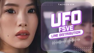 UFO  f5ve  Line Distribution [upl. by Teeniv]