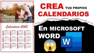 Crea tus CALENDARIOS PERSONALIZADOS 2023 AndyStifler97 [upl. by Gardy]