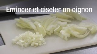 Comment émincer ou ciseler un oignon  Technique simple et rapide [upl. by Jegger]