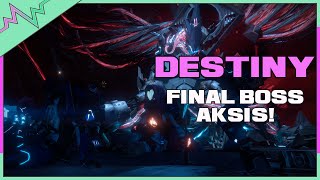 Destiny  Aksis Archon Prime FINAL BOSS Wrath of the Machine Raid [upl. by Morette]