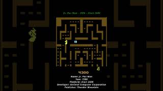 Jr PacMan  1986  Atari 2600  Atari VCS atari arcadegame retrogame gameplay games gamer [upl. by Mandych5]