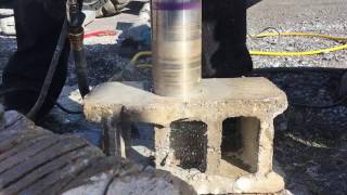 Diamond Hit core bits for dry drilling of reinforced concrete [upl. by Iccir]