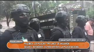 Municipalidad de Yaguarón presenta su policía alterna a la nos estamos [upl. by Haneen]