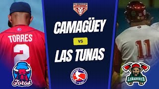 Camagüey vs Las Tunas 5to juego Serie Nacional [upl. by Ettevets]