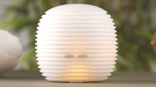 SpaRoom® Halo™ Ultrasonic Essential Oil Diffuser [upl. by Ribak835]