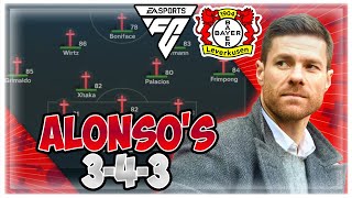 Replicate Xabi Alonsos Bayer Leverkusen Tactics in EAFC 24 [upl. by Gerrard]