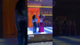 BTS of viswam gopichand viswam kavya kavyathapar heroine bts dance viralreels tfl moviebts [upl. by Largent]