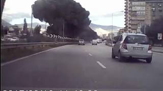 DashCam Pro  Driving Tangenziale di Palermo 2017 Viale Regione [upl. by Koerlin]