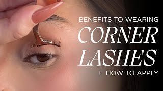 BENEFITS OF CORNER LASHES  How To Apply  Lavaa Beauty [upl. by Gonzales693]