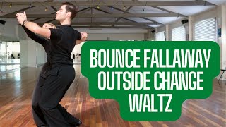 Bounce Fallaway amp Outside Change To Promenade  Waltz [upl. by Riamu]