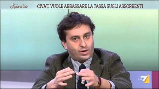 Civati spiega la Tampon tax [upl. by Duff]