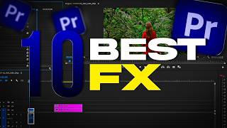 Top 10 Best Premiere Pro Effects Beginner to Pro [upl. by Shuman990]