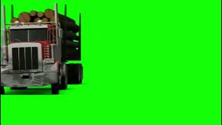 Green Screen Truck Jackknife [upl. by Lorusso]