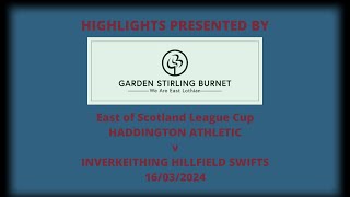 Haddington Athletic v Inverkeithing HS  16032024 [upl. by Anisirhc]