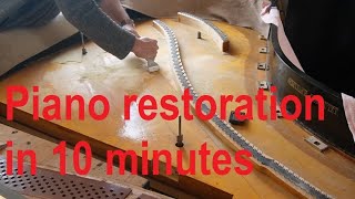 restoring a Steinweg grand Piano [upl. by Arikal]