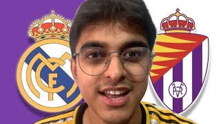 GULER STARTSS  REAL MADRID V VALLADOLID LIVE REACTION [upl. by Ocnarf503]