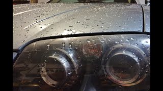 Moisturewater in your cars headlights Here is an easy fix [upl. by Nerol663]