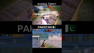 RUSSIA 🇷🇺 VS PAKISTAN 🇵🇰  Pubg Mobile New Update 35  ytshorts viral pubgmobile tdm bgmi [upl. by Ramahs97]