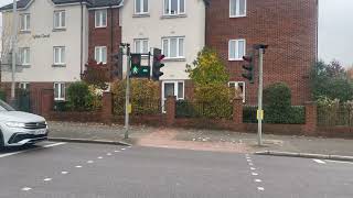 Mellor Toucan crossing in Colier Row [upl. by Lyall]