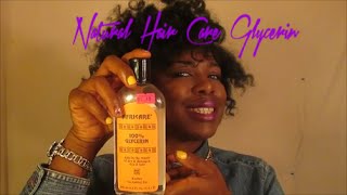 Natural Hair Care Glycerin [upl. by Valentino]