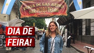 CHORIPAN NA FEIRA DE SAN TELMO  Argentina [upl. by Serg277]