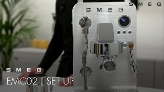 How to Set up Your Machine  Smeg EMC02 [upl. by Hareehat]