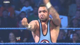 SmackDown Santino Marella amp Vladimir Kozlov vs The Corre [upl. by Loresz928]